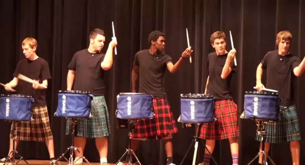 Scottish Drummers Kickass and Win Talent Show [VIDEO]