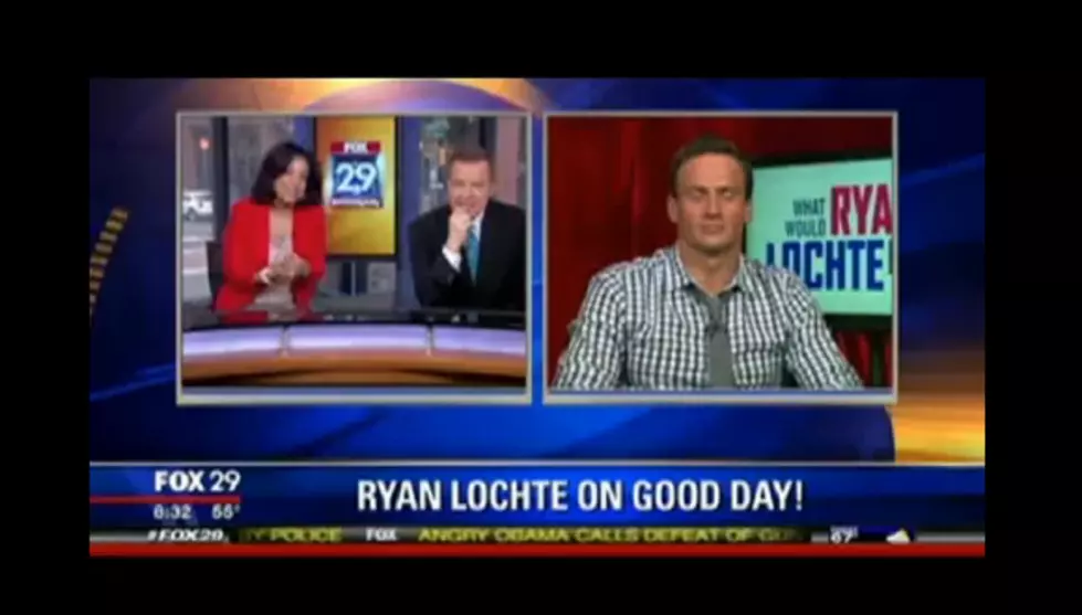 Ryan Lochte Laughed at by Fox29 Anchors Because He’s an Idiot [VIDEO]
