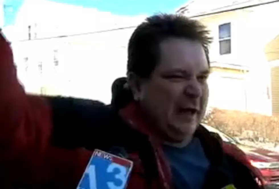 Man is Super Drunk During News Interview [VIDEO]