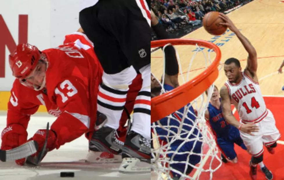 Wings and Pistons Both Fall To Chicago [VIDEO]