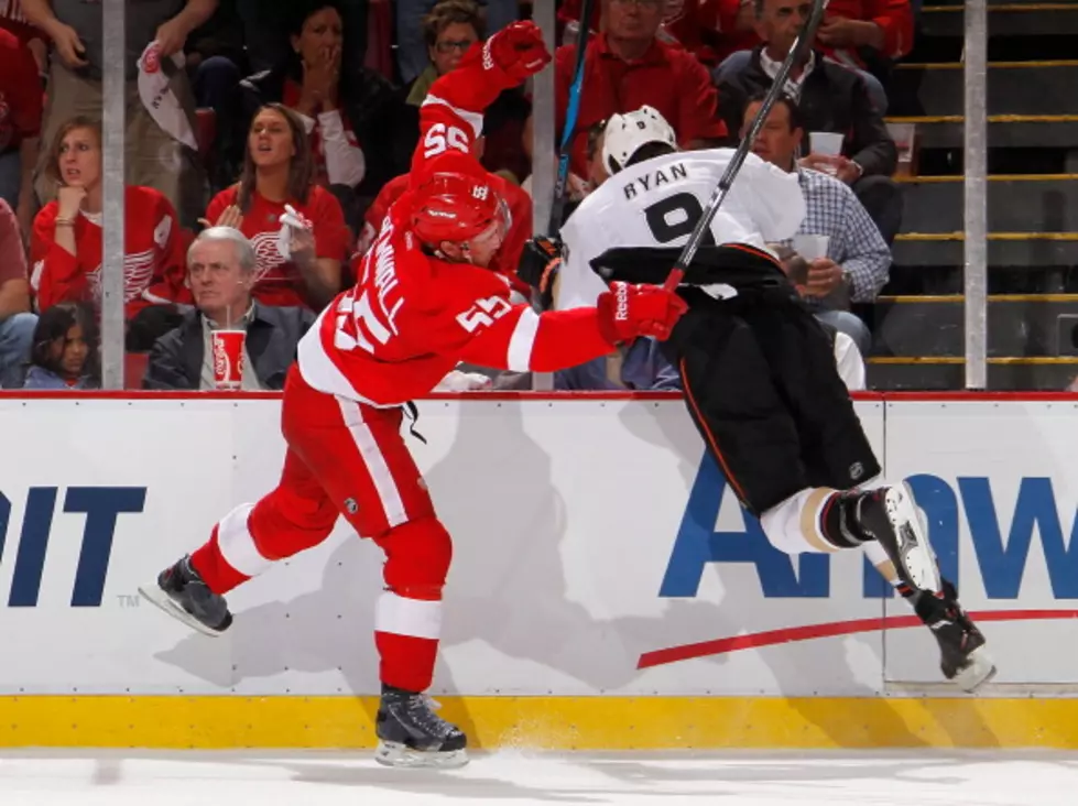 Palmieri Gets ‘Kronwall’d’ During Wings Playoff Win [VIDEO]