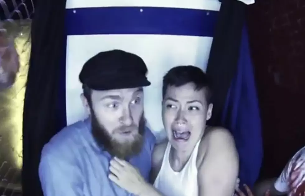 Photo Booth Prank Scares the Living Crap Out of People [VIDEO]