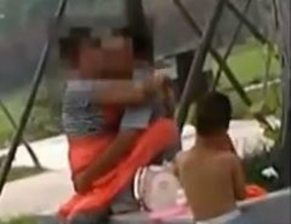 Parents Have Sex In Public Park While Their Kid Watches [VIDEO]