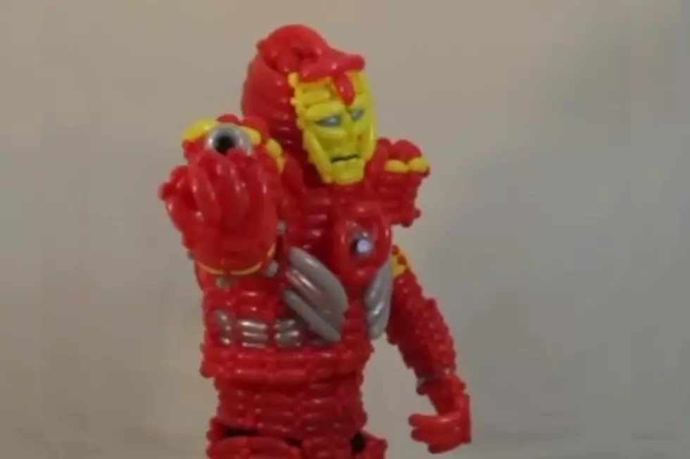 Dude Makes Complete Iron Man Costume Out of Balloons [VIDEO]