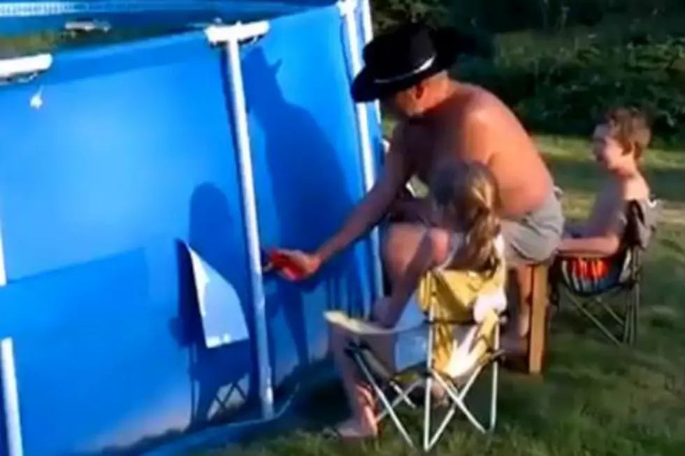 Grandpa Trolls His Grandkids By ‘Fixing’ The Pool