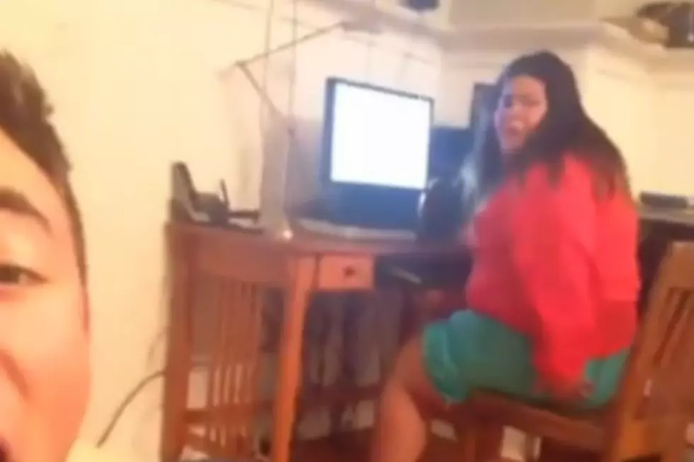 Girl Gets the Crap Scared Out of Her, Literally [VIDEO]