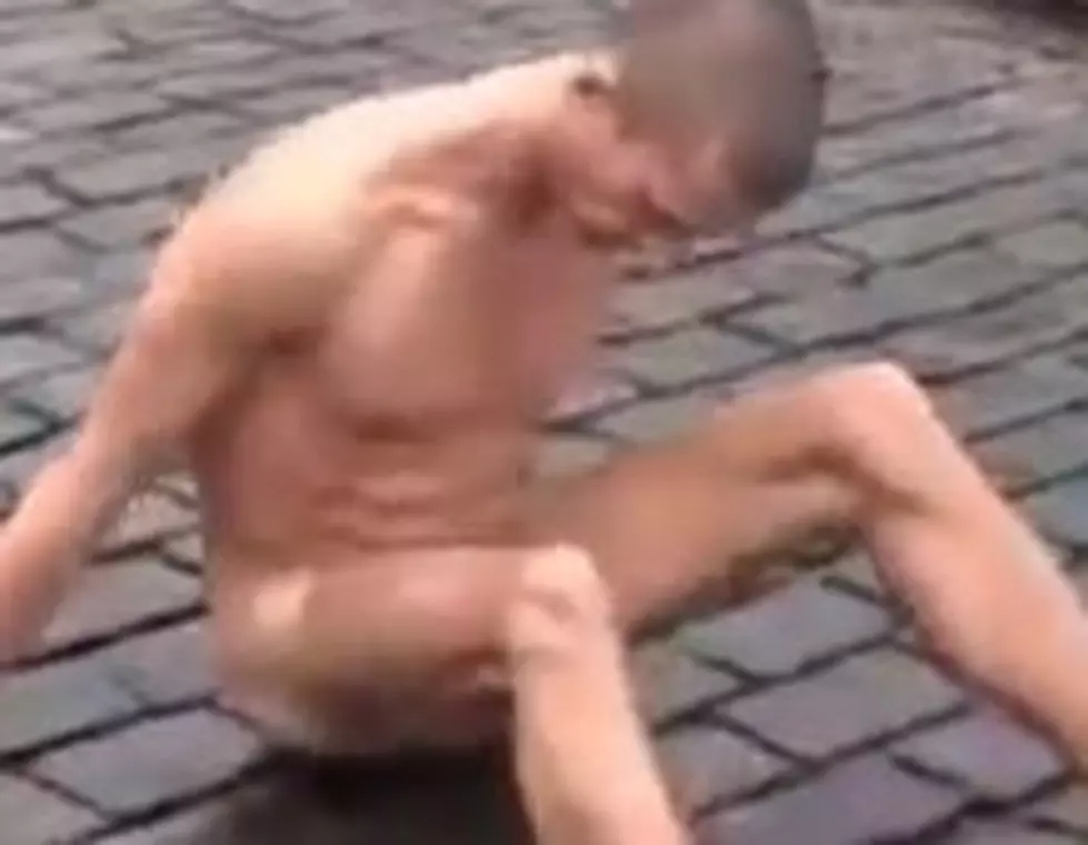 Man Nails Scrotum to Ground in Red Square [VIDEO]