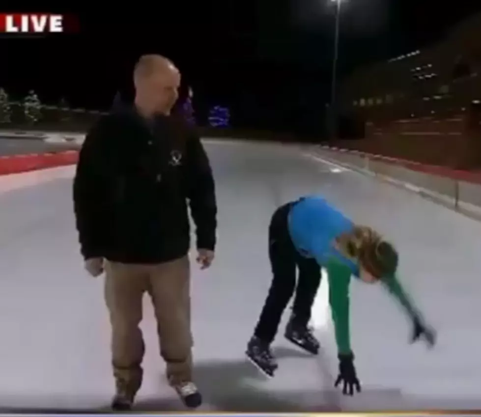 Reporter Faceplants on Live TV [VIDEO]