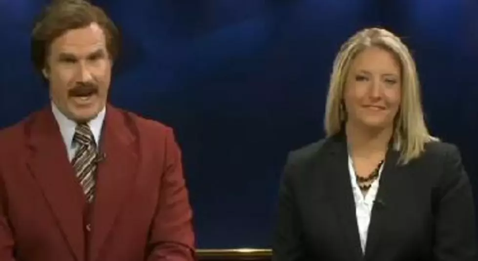Ron Burgundy Anchors North Dakota News Cast [VIDEO]