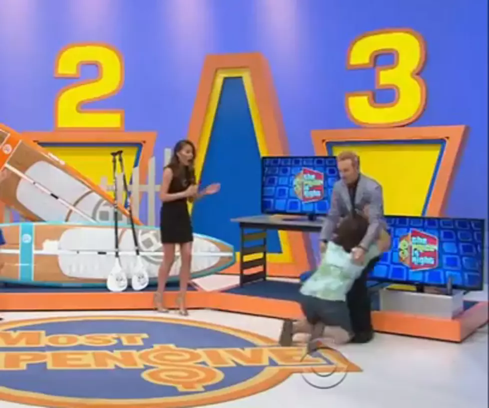Price is Right Contestant Falls Face First into Man&#8217;s Crotch [VIDEO]
