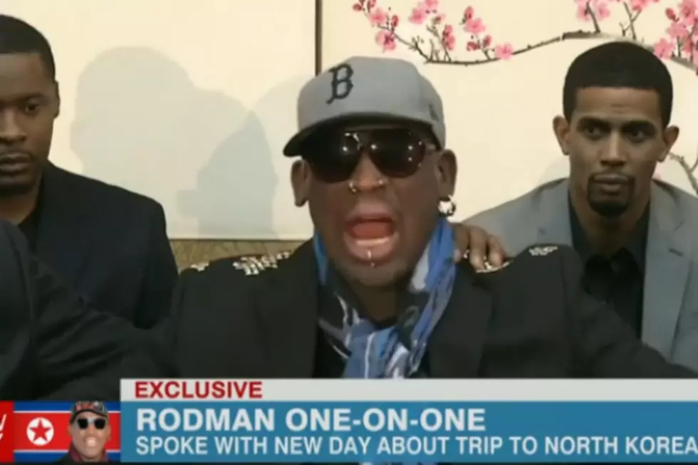 Dennis Rodman Has Incoherent Meltdown in CNN Interview from North Korea [VIDEO]