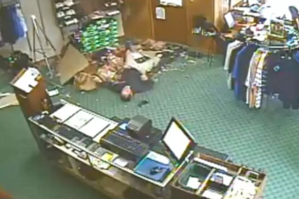 Man Falls Through Ceiling Of Pro Shop, No One Cares [VIDEO]