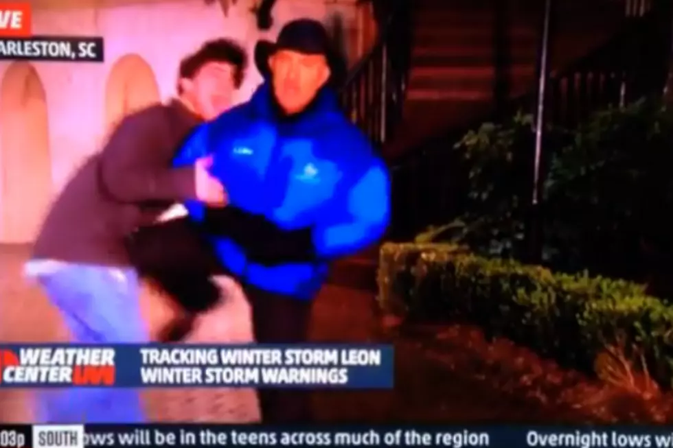 Jim Cantore Knees College Kid In The Junk For Jumping On Camera [VIDEO]