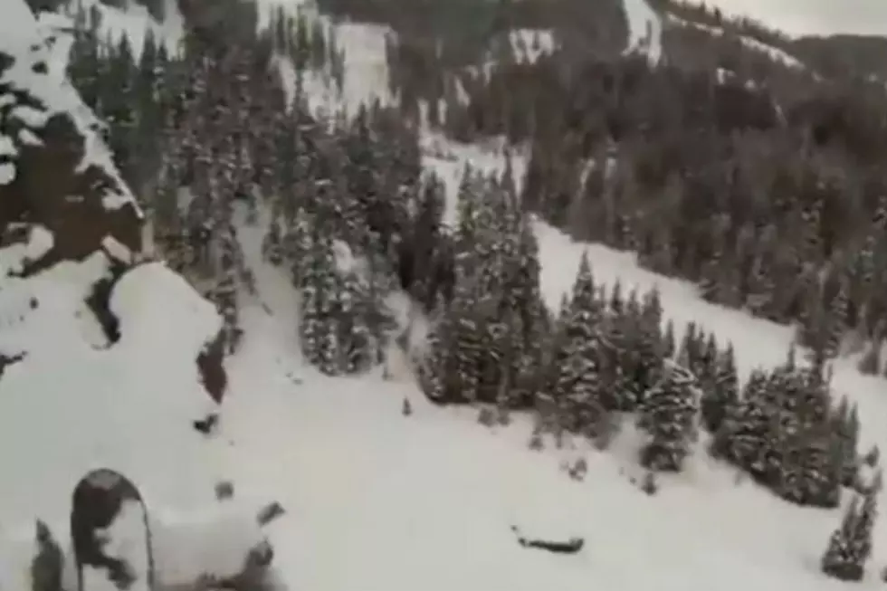 Skier Follows Ski Path Right Off The Side Of The Mountain [VIDEO]