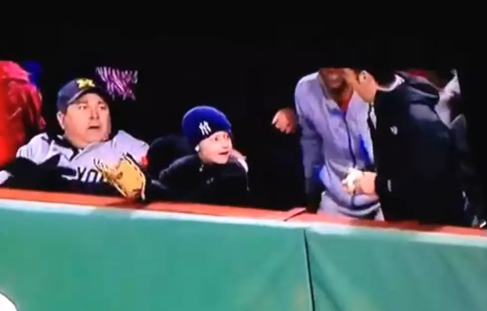 Classy Douchebag Fan Snatches Ball That Was Intended For Kid [VIDEO]