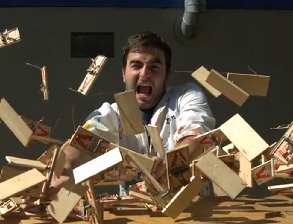 The Mousetrap Chain Reaction in Slow Motion is Badass and Painful [VIDEO]