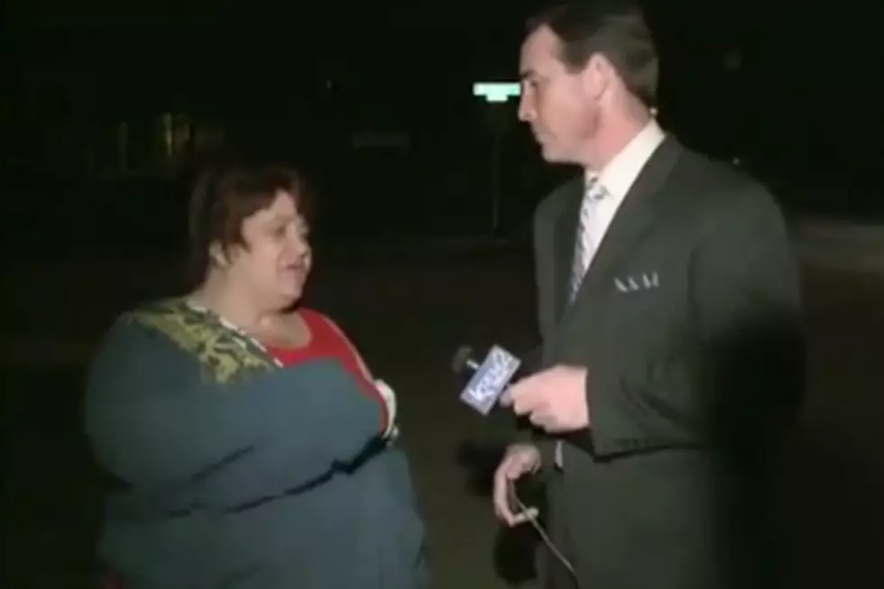 Crazy Lady Won&#8217;t Leave Reporter Alone During Live Broadcast [VIDEO]