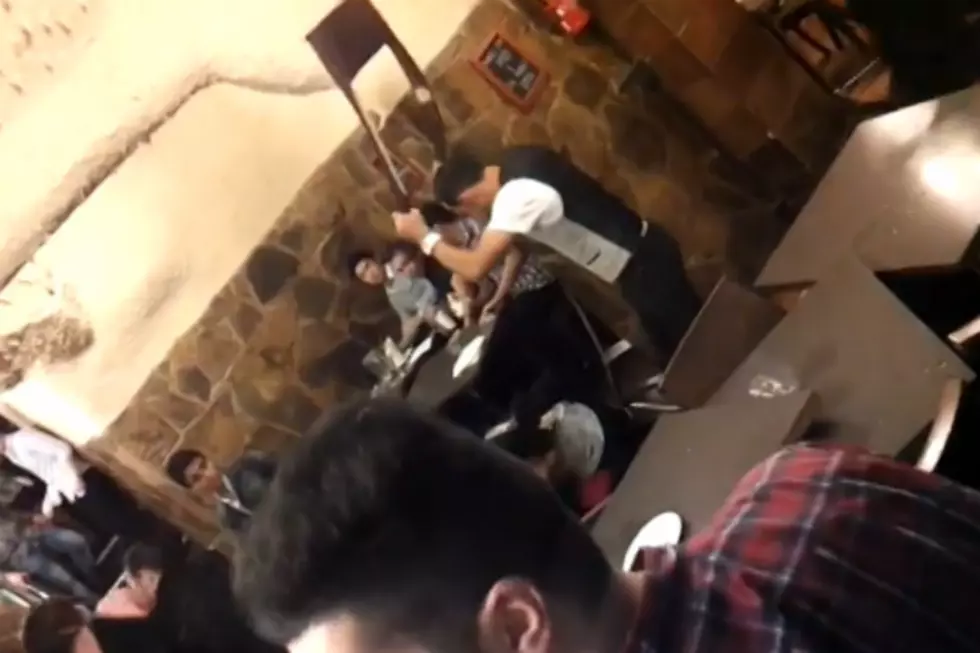 Huge Brawl In Greek Restaurant, Tables And Chairs Smashed &#8211; Friday Night Fights