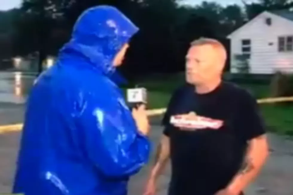 Drunk Guy Interviewed On News During Omaha Storms [VIDEO]
