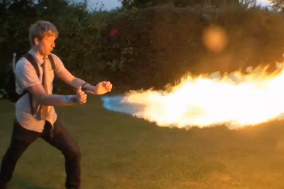 Awesome DIY 'X-Men' 'Pryo' Flame Thrower [VIDEO]