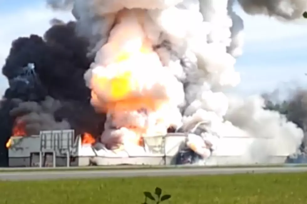 Fire At Canadian Firework Factory Creates Huge Inferno [VIDEO]
