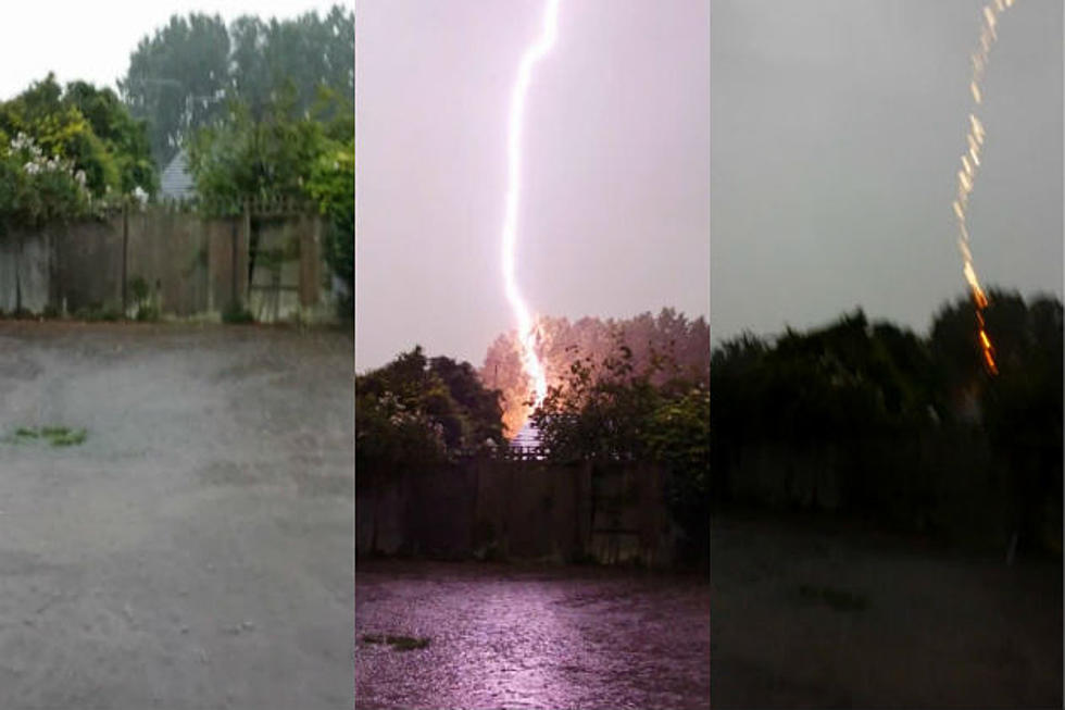 Another Awesome Lightning Strike Caught On Tape [NSFW VIDEO]