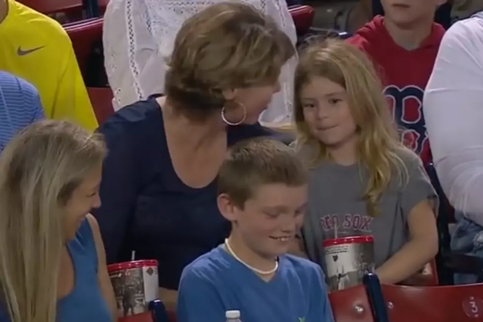 Boy Hands Souvenir Foul Ball To Girl Behind Him, Chivalry Is Not Dead [VIDEO]