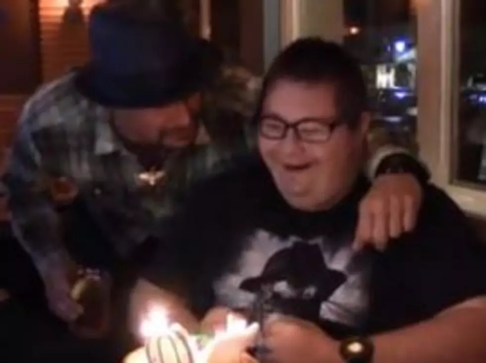 Kid Rock Surprises Super Fan With Down Syndrome At Birthday Party [VIDEO]