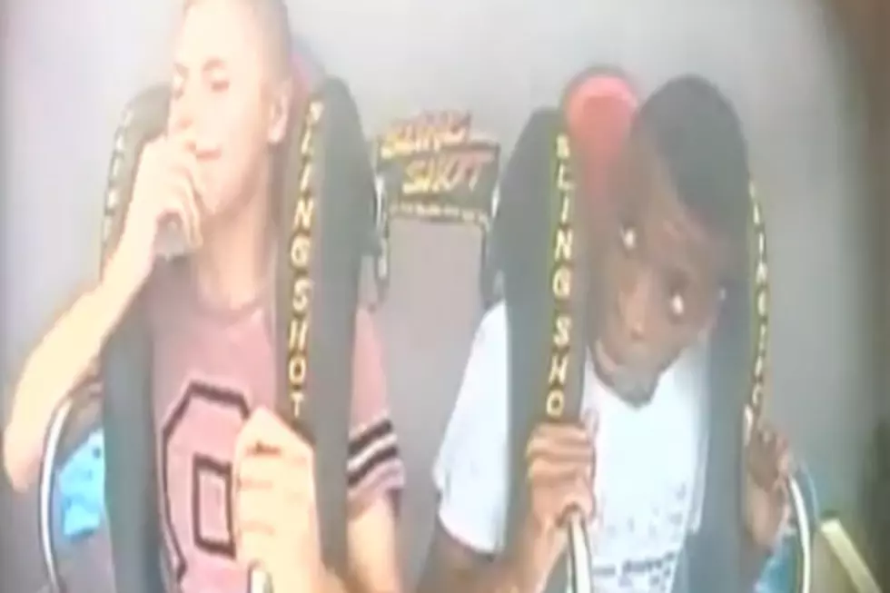 Dude Passes Out Multiple Times On Slingshot Ride [VIDEO]