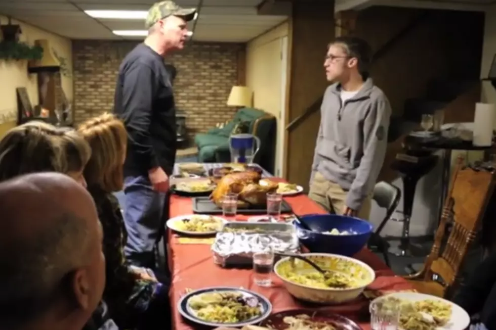 Stupid A-Hole Kid Ruins Thanksgiving Dinner [VIDEO]