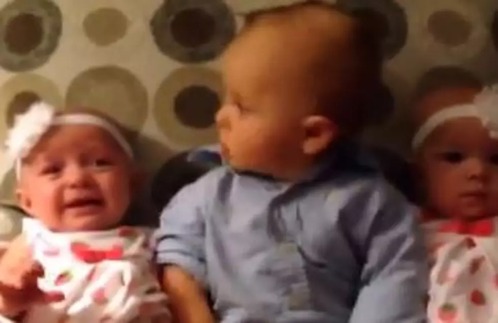 Toddler Confused By Twins [VIDEO]