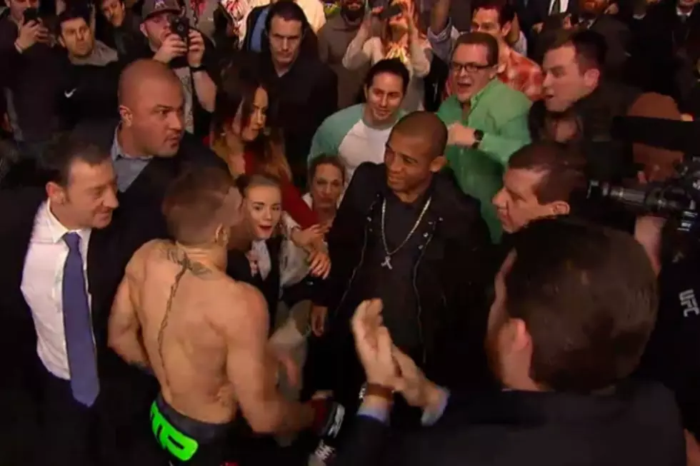 UFC Fighter Conor McGregor Confronts The Champ After Match [VIDEO]