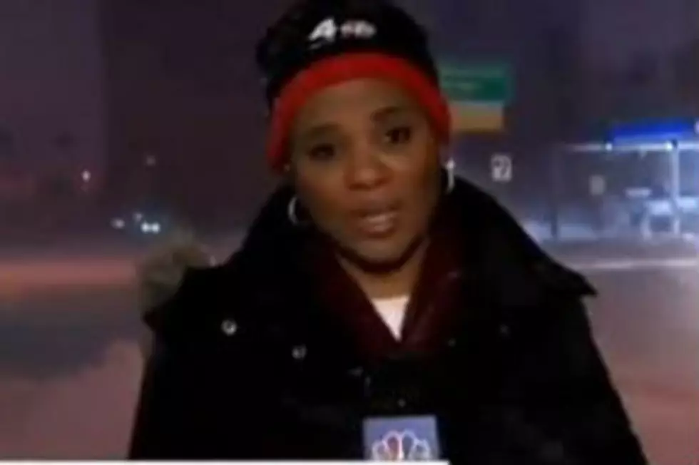 Reporter Almost Gets Nailed By Car During Live Shot [VIDEO]