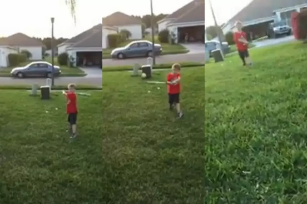 Batting Practice Ends Painfully For This Dad [VIDEO]
