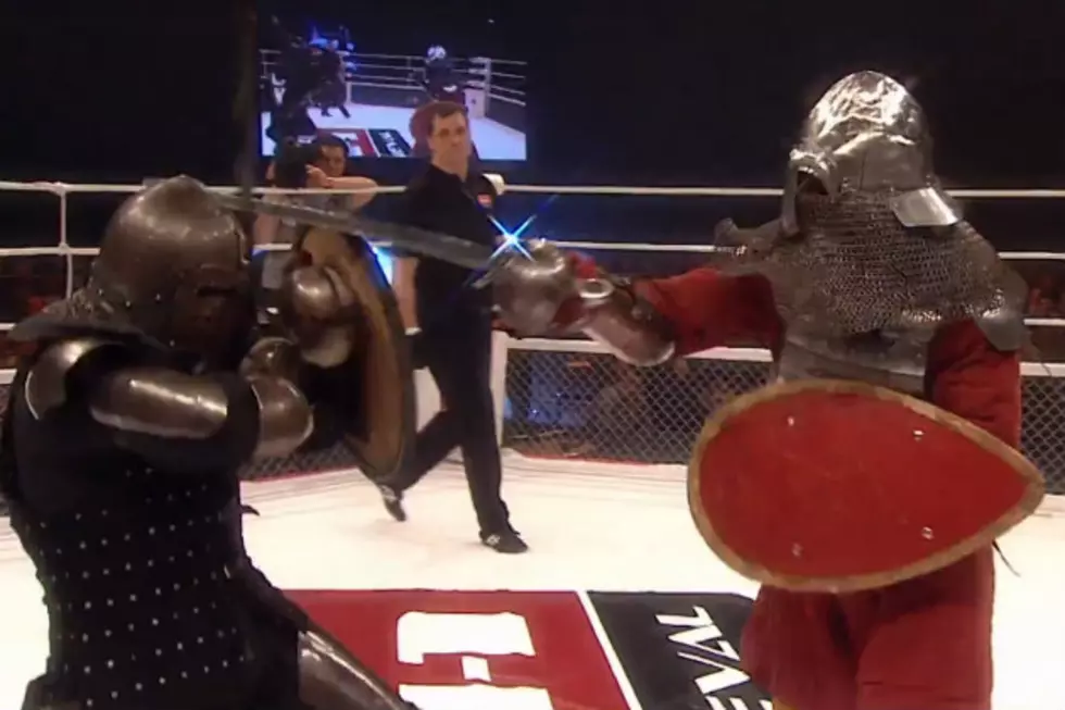 Knight Fights Are Real And Happening In MMA Rings [VIDEO]