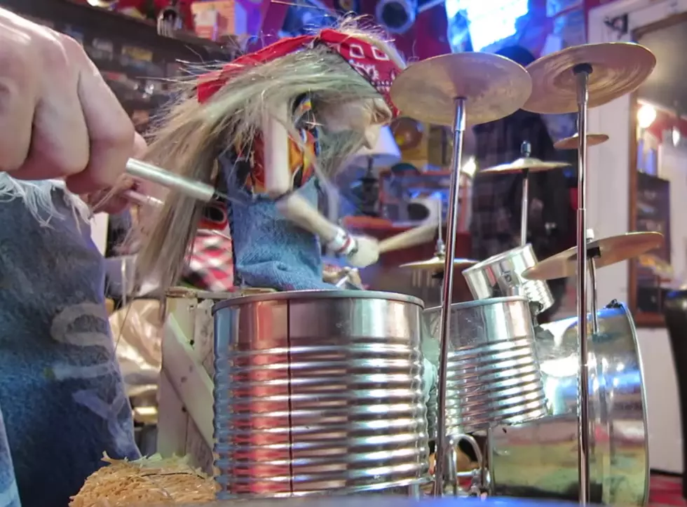 Guy Accurately Rocks Drums to Rush&#8217;s &#8216;Tom Sawyer&#8217; with Puppet [VIDEO]