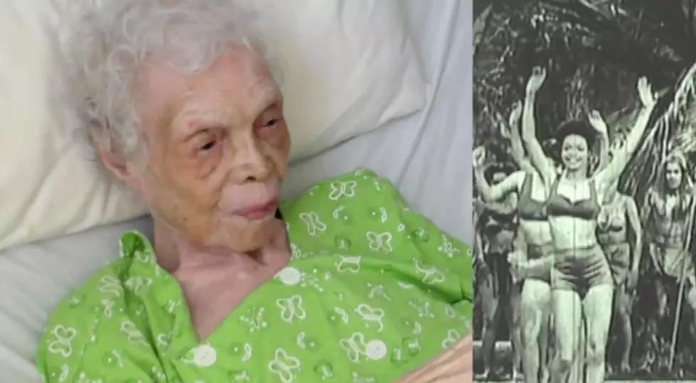 102 Year Old Lady Sees Old Film of Herself Dancing for the First Time [VIDEO]