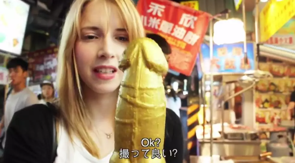 Just The Tip In Taiwan! Food Stand Sells Penis Shaped Snacks [VIDEO]