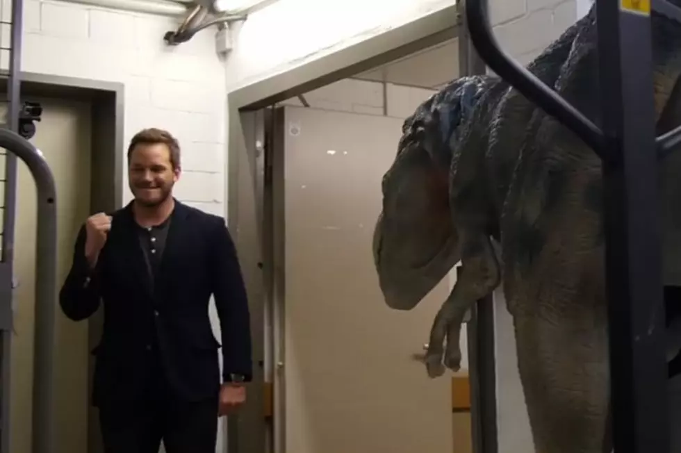 Chris Pratt Pranked By Dinosaurs [VIDEO]