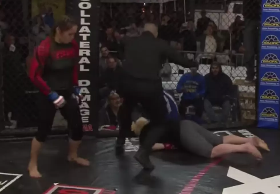 Soccer Mom Tries MMA, Immediately Gets Knocked the F&#8212; Out! [VIDEO]