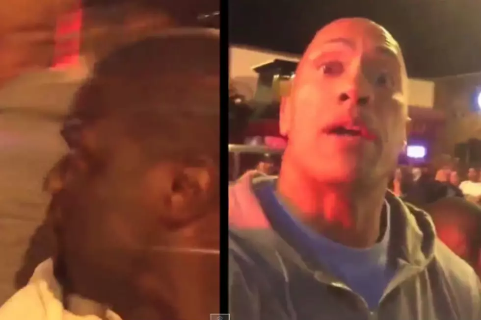 Kevin Hart and The Rock Having Dueling Video On Movie Set [VIDEO]