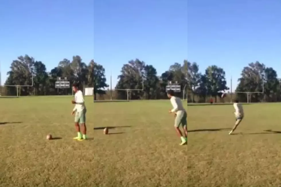 High School Kickers Rocks 51 Yard Field Goal With No Holder [VIDEO]