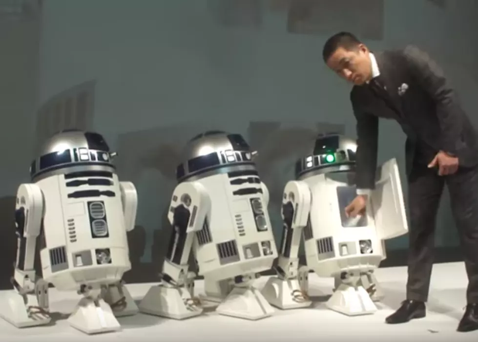 Someone Give Me $9,000 for This Life-Size R2-D2 Fridge That Brings You Beer [VIDEO]