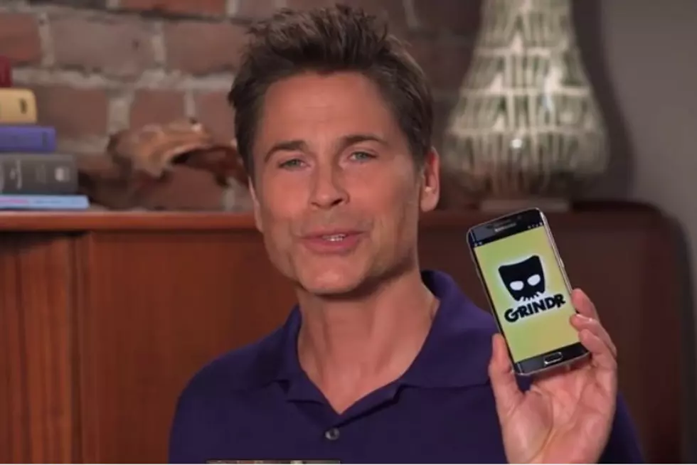 Rob Lowe Shows Jimmy Kimmel How To Use ‘Grindr’ [VIDEO]