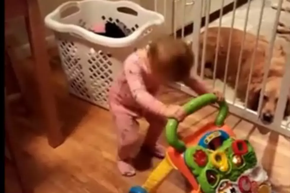 This Baby Is One Hell Of A Headbanger! [VIDEO]