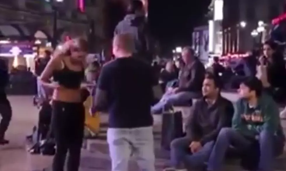 This Dude Gets Instant Karma After Calling a Woman a Slut [VIDEO]