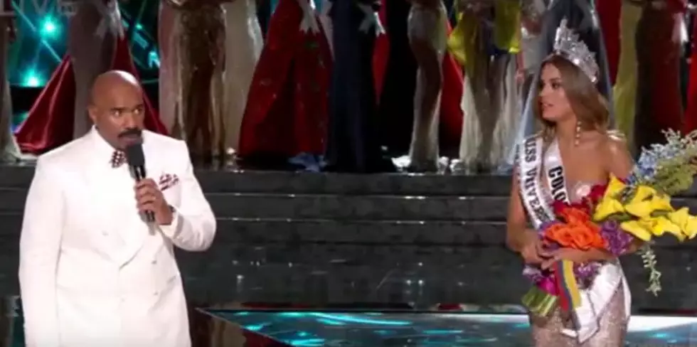 Dream Crusher Steve Harvey Announces Wrong Miss Universe Winner [VIDEO]