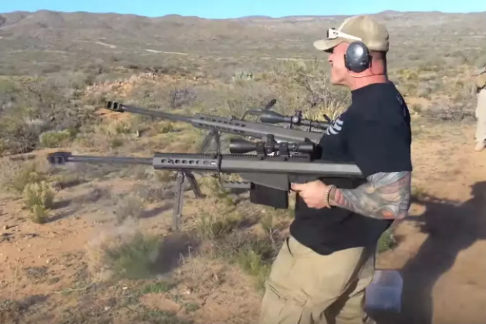 Guy Shoots Two 50 Cal’s At Once [VIDEO]