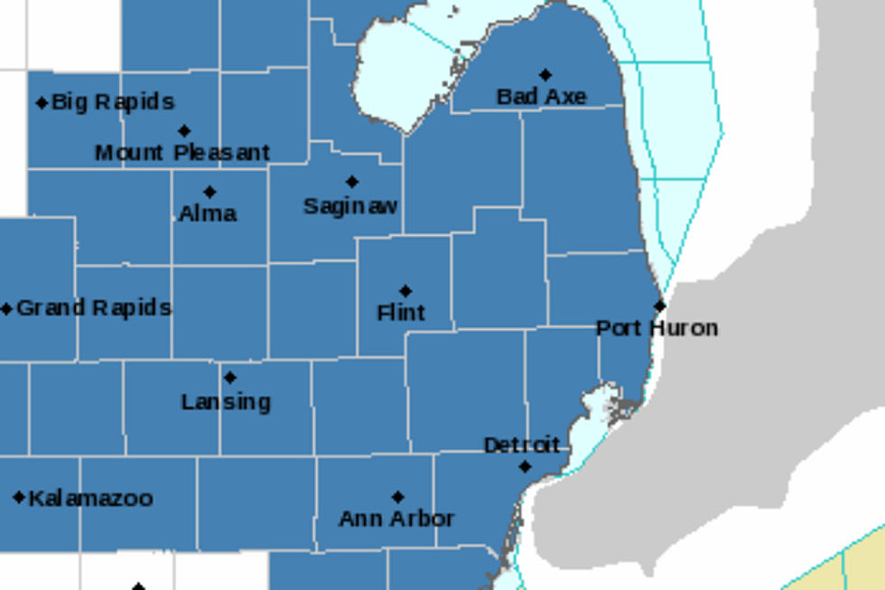 Winter Storm to Hit Michigan’s Tri-Cities + Thumb Area This Week