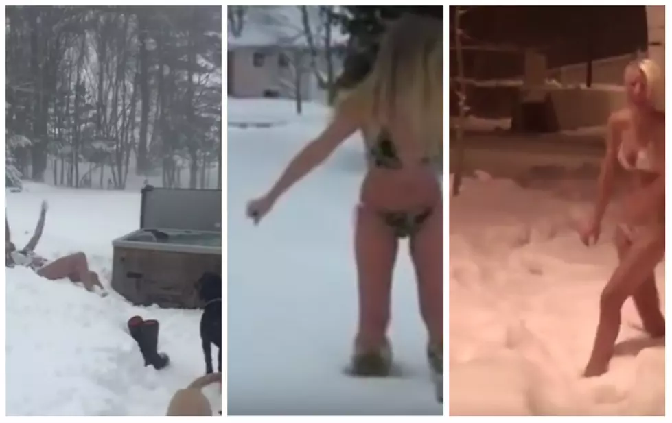 Bikinis and Snow Are A Perfect Match [VIDEO]